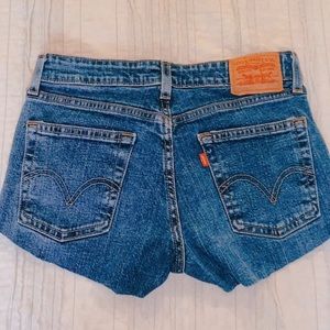Vintage Levi denim shorts